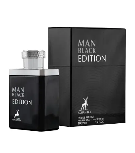 MAISON ALHAMBRA BLACK MAN EDITION EAU DE PARFUM 100ML VAPORIZADOR