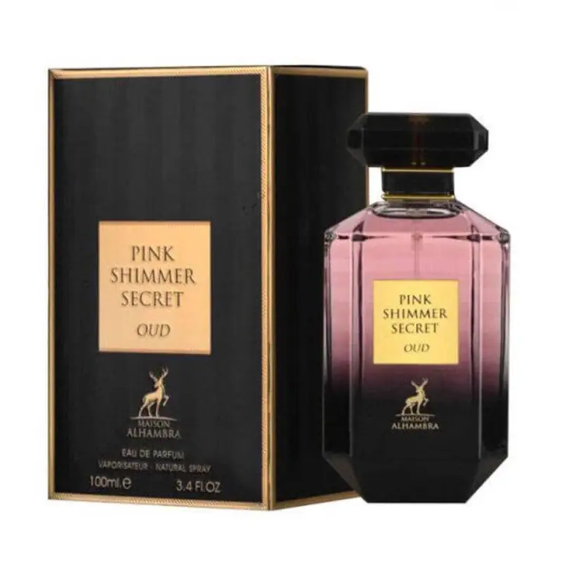 MAISON ALHAMBRA PINK SHIMMER SECRET OUD EAU DE PARFUM 100ML