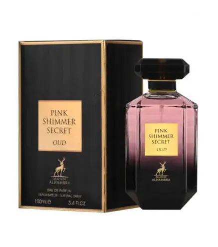 MAISON ALHAMBRA PINK SHIMMER SECRET OUD EAU DE PARFUM 100ML