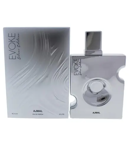 AJMAL EVOKE EAU DE PARFUM SILVER EDITION 90ML VAPORIZADOR