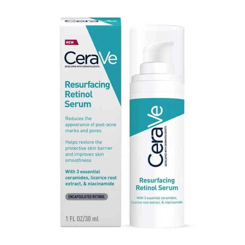 CERAVE RESURFACING RETINOL SERUM 30ML CERAVE RESURFACING RETINOL SERUM 30ML
