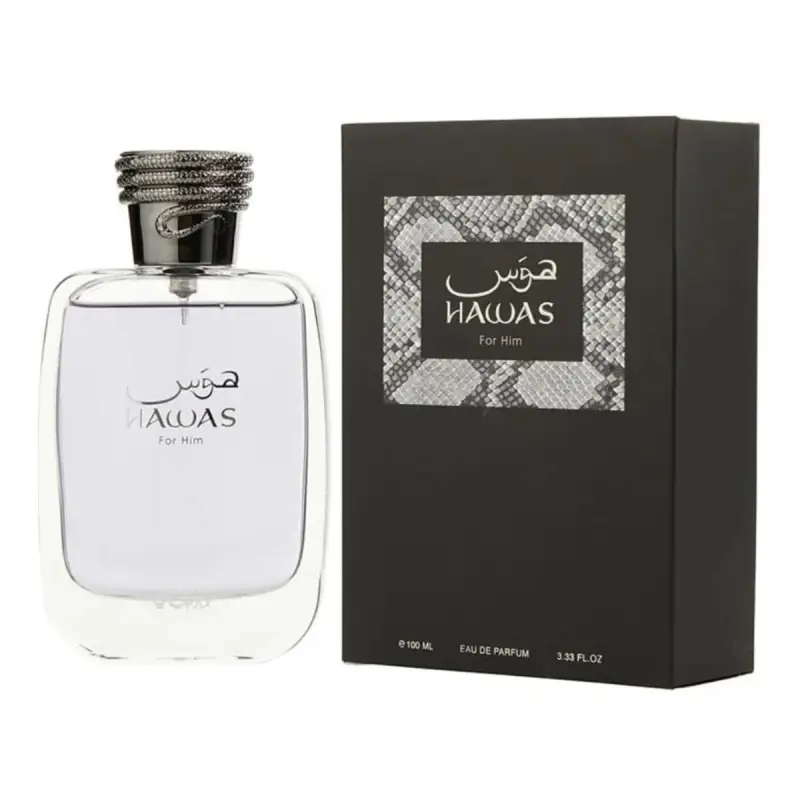 RASASI HAWAS FOR HIM EAU DE PARFUM 100UN