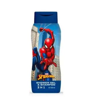 SPIDERMAN 2 IN 1 GEL DE BAÑO-CHAMPU 500ML