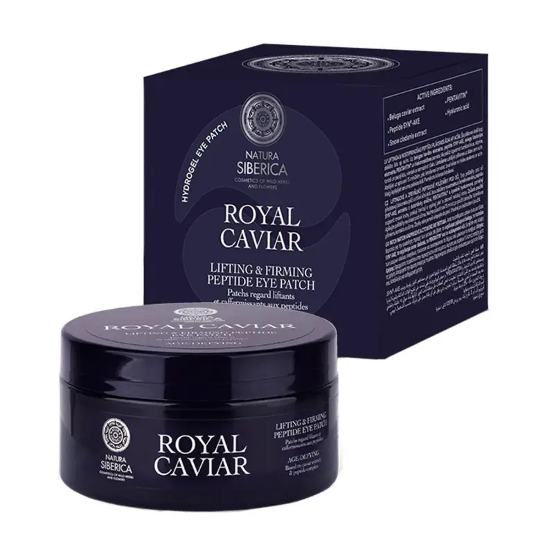 NATURA SIBERICA ROYAL CAVIAR TRATAMIENTO OJOS PEPTIDE PATCH 60UN NATURA SIBERICA ROYAL CAVIAR TRATAMIENTO OJOS PEPTIDE PATCH 60UN