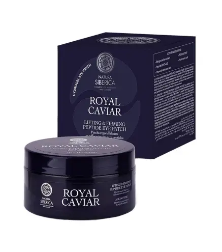 NATURA SIBERICA ROYAL CAVIAR TRATAMIENTO OJOS PEPTIDE PATCH 60UN