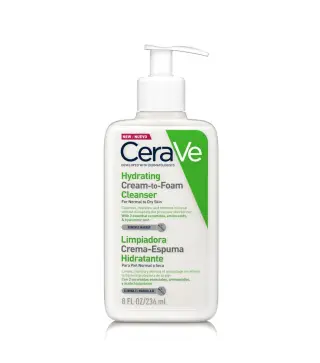 CERAVE HYDRATING CREAM-TO-FOAM LIMPIADOR 236ML