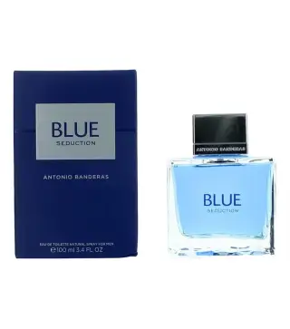 ANTONIO BANDERAS BLUE SEDUCTION EAU DE TOILETTE FOR MEN 100ML VAPORIZADOR