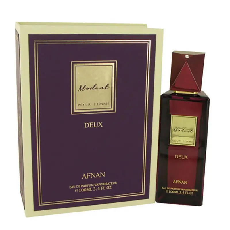 AFNAN MODEST DEUX EAU DE PARFUM 100ML VAPORIZADOR