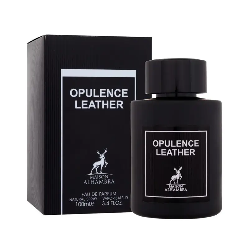 MAISON ALHAMBRA OPULENCE LEATHER EAU DE PARFUM 100ML VAPORIZADOR