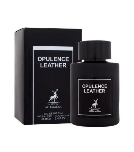 MAISON ALHAMBRA OPULENCE LEATHER EAU DE PARFUM 100ML VAPORIZADOR