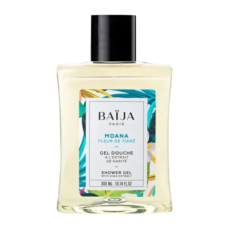 BAIJA PARIS MOANA FLEUR DE TIARE GEL DE BAÑO 300ML BAIJA PARIS MOANA FLEUR DE TIARE GEL DE BAÑO 300ML
