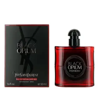 YVES SAINT LAURENT BLACK OPIUM EAU DE PARFUM OVER RED 50ML VAPORIZADOR