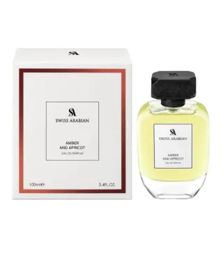 SWISS ARABIAN AMBER AND APRICOT EAU DE PARFUM 100ML VAPORIZADOR