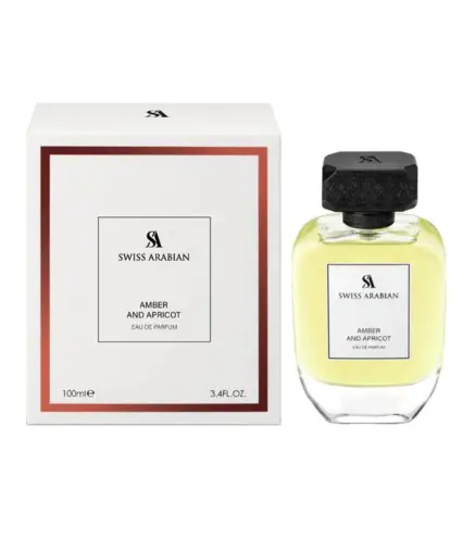 SWISS ARABIAN AMBER AND APRICOT EAU DE PARFUM 100ML VAPORIZADOR