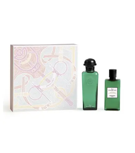 HERMES EAU ORANGE VERTE EAU DE TOILETTE 100ML VAPORIZADOR + GEL DE BAÑO 80ML