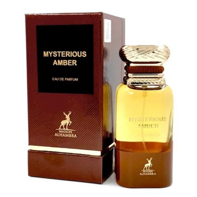 MAISON ALHAMBRA MYSTERIOUS AMBER EAU DE PARFUM 100ML VAPORIZADOR
