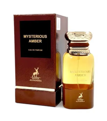 MAISON ALHAMBRA MYSTERIOUS AMBER EAU DE PARFUM 100ML VAPORIZADOR