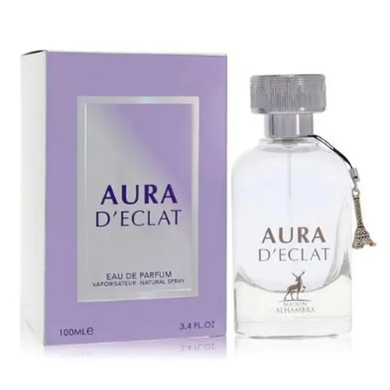 MAISON ALHAMBRA AURA D'ECLAT EAU DE PARFUM 100ML VAPORIZADOR