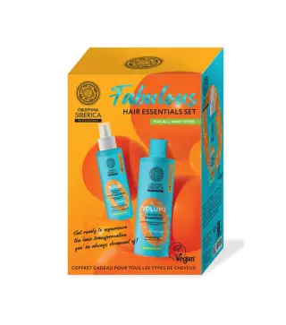 NATURA SIBERICA VOLUME+REPAIR COFFRET CHAMPU TODO TIPO DE CABELLO 200ML + ACONDICIONADOR 200ML