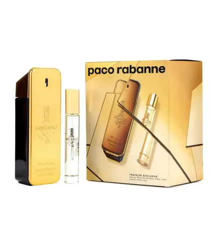 PACO RABANNE 1 MILLION EAU DE TOILETTE 100ML VAPORIZADOR + EAU DE TOILETTE 20ML VAPORIZADOR