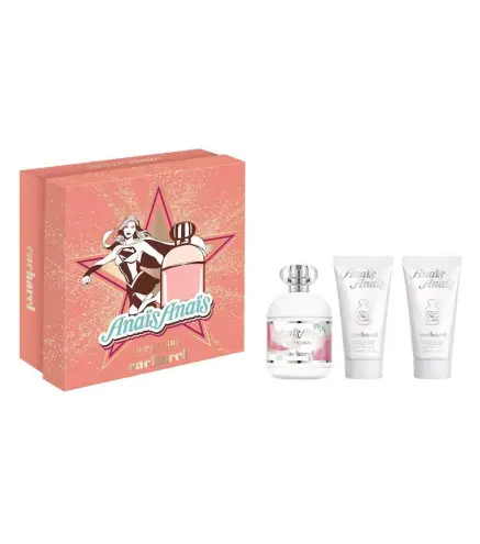 CACHAREL ANAIS ANAIS EAU DE TOILETTE 100ML + LOCION CORPORAL PERFUMADA 50ML + LOCION CORPORAL PERFUMADA 50ML