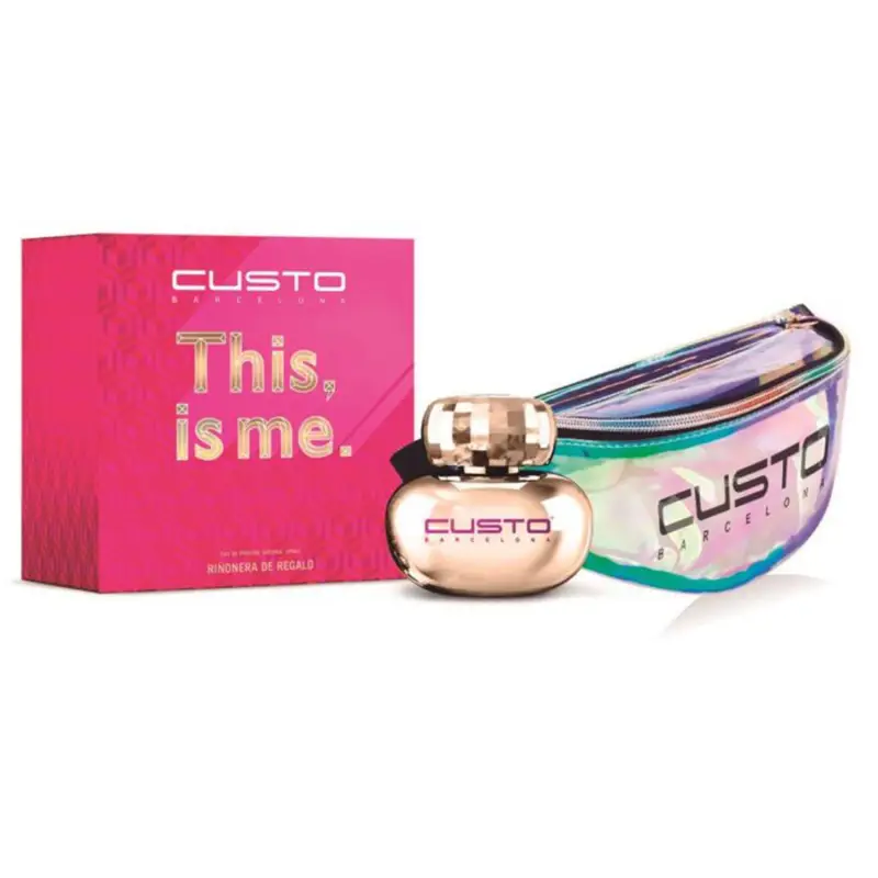 CUSTO THIS IS ME EAU DE PARFUM 100ML VAPORIZADOR + RIÑONERA 1U CUSTO THIS IS ME EAU DE PARFUM 100ML VAPORIZADOR + RIÑONERA 1U