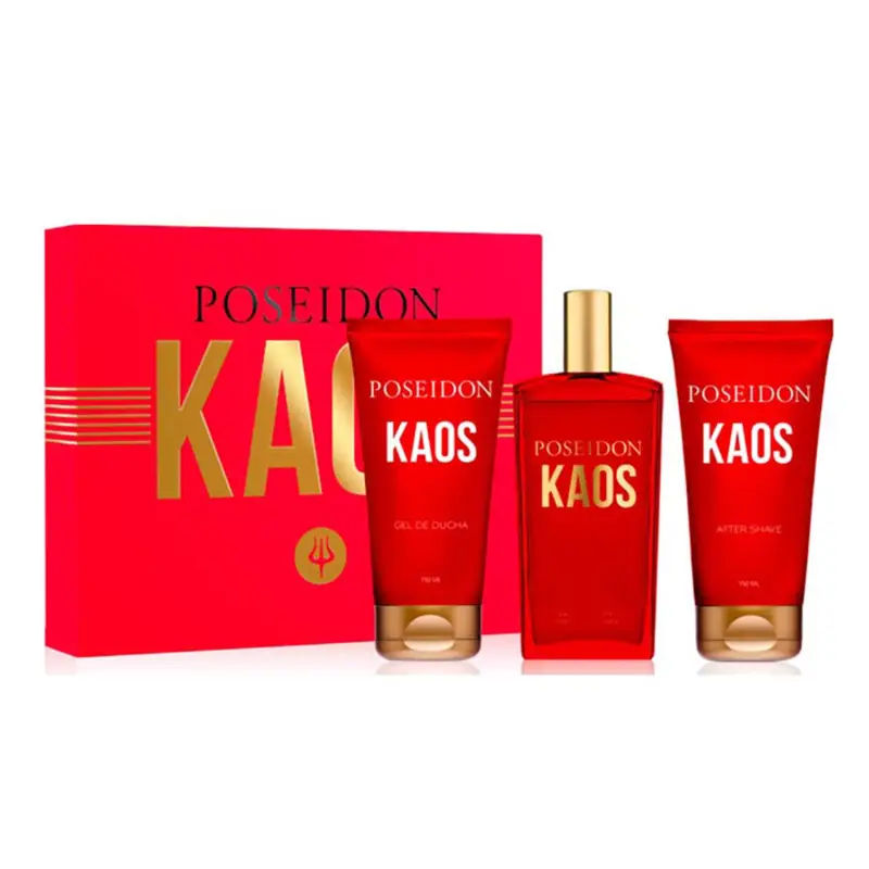 POSEIDON KAOS EAU DE TOILETTE 100ML VAPORIZADOR + AFTER SHAVE 1U + GEL DE BAÑO 1U POSEIDON KAOS EAU DE TOILETTE 100ML VAPORIZADOR + AFTER SHAVE 1U + GEL DE BAÑO 1U