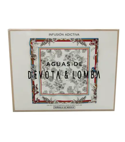 DEVOTA LOMBA AGUAS DE DEVOTA LOMBA EAU DE TOILETTE INFUSION ADICTIVA 100ML + PAÑUELO 1U
