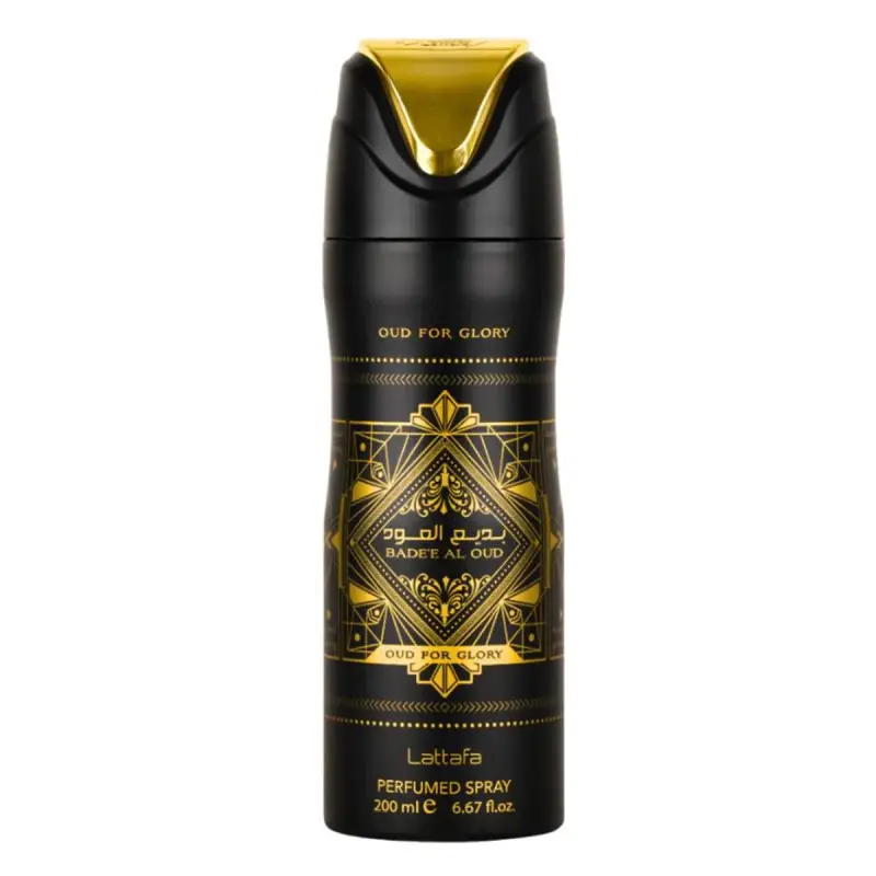 LATTAFA BADEE AL OUD FOR GLORY DESODORANTE 200ML VAPORIZADOR LATTAFA BADEE AL OUD FOR GLORY DESODORANTE 200ML VAPORIZADOR