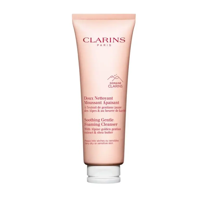 CLARINS SOOTHING GENTLE FOAMING CLEANSER PIELES MUY SECAS 125ML