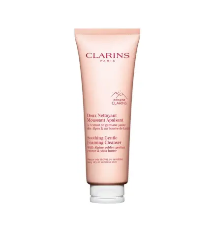 CLARINS SOOTHING GENTLE FOAMING CLEANSER PIELES MUY SECAS 125ML