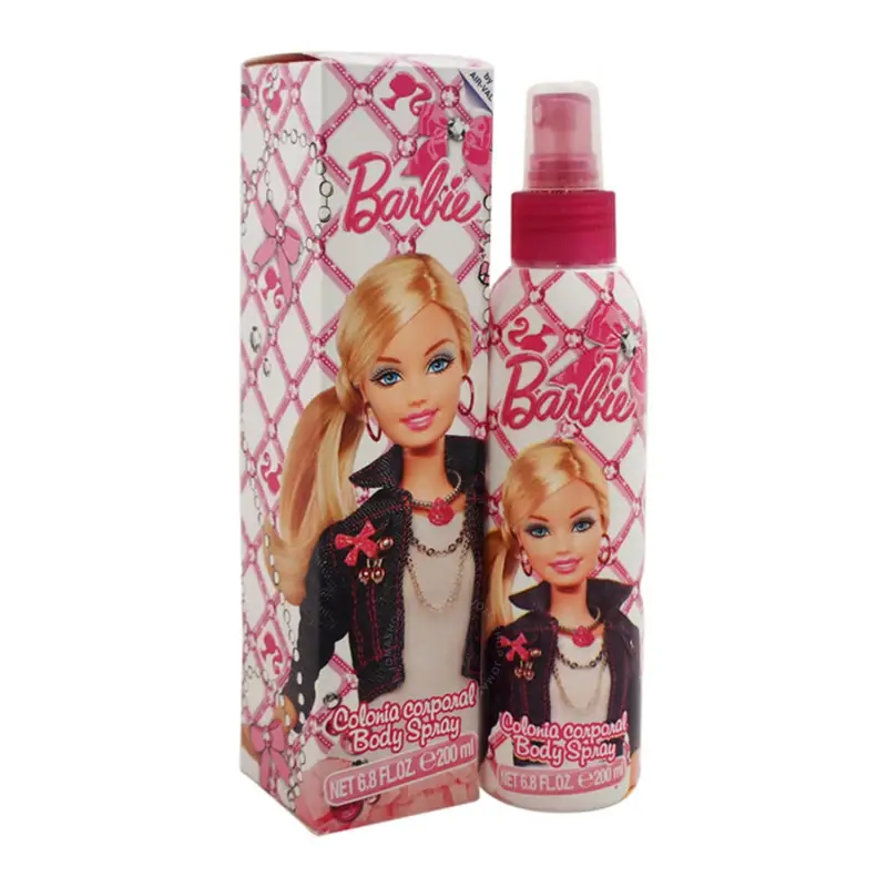 BARBIE NIÑOS COLONIA CORPORAL 200ML VAPORIZADOR BARBIE NIÑOS COLONIA CORPORAL 200ML VAPORIZADOR