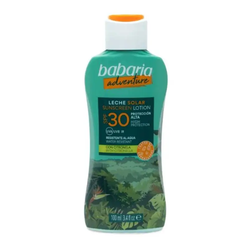 BABARIA ADVENTURE LECHE SOLAR CITRONELA SPF30 100ML