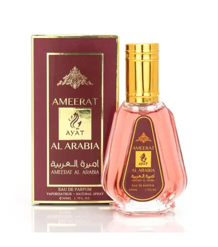 AYAT AMEERAT AL ARABIA EAU DE PARFUM 50ML VAPORIZADOR