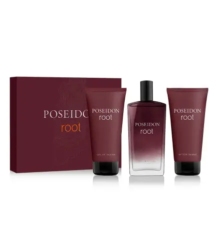 POSEIDON ROOT EAU DE TOILETTE 150ML + AFTER SHAVE 1U + GEL DE BAÑO 1U