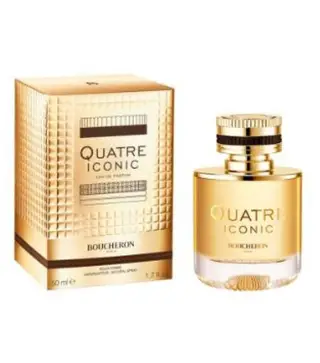 BOUCHERON QUATR ICONIC EAU DE PARFUM POUR FEMME 50ML VAPORIZADOR