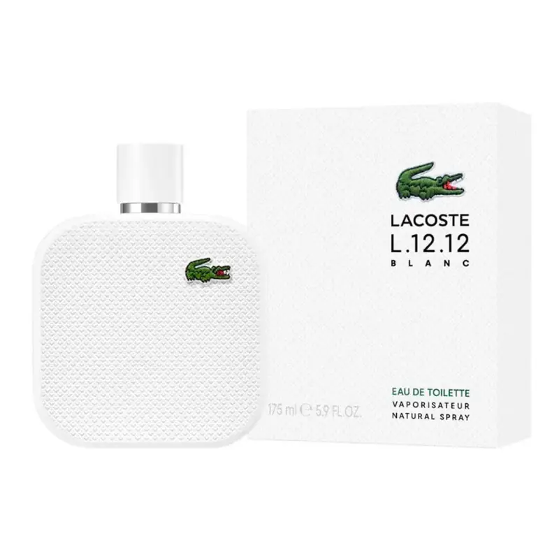 LACOSTE L.12.12 BLANC EAU DE TOILETTE 175ML VAPORIZADOR LACOSTE L.12.12 BLANC EAU DE TOILETTE 175ML VAPORIZADOR