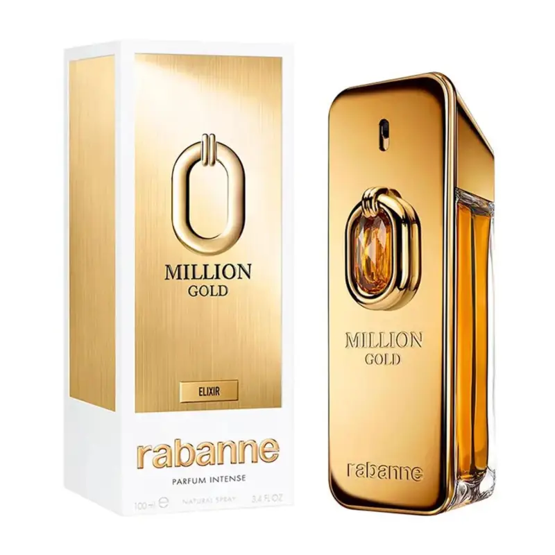 PACO RABANNE MILLION GOLD ELIXIR PARFUM INTENSE 100ML VAPORIZADOR PACO RABANNE MILLION GOLD ELIXIR PARFUM INTENSE 100ML VAPORIZADOR