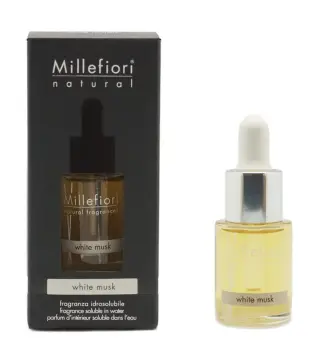 MILLEFIORI NATURAL AGUA PERFUMADA WHITE MUSK 15ML