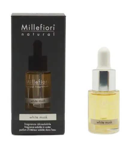 MILLEFIORI NATURAL AGUA PERFUMADA WHITE MUSK 15ML