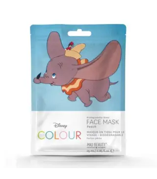 DISNEY COLOUR DUMBO MASCARILLA FACIAL MELOCOTON 1UN