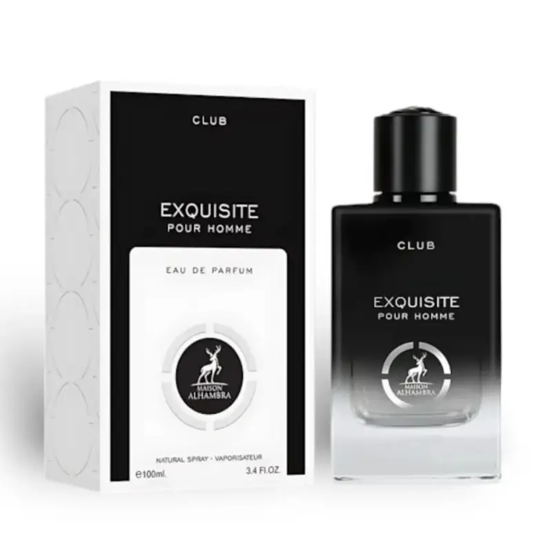 MAISON ALHAMBRA CLUB EXQUISITE POUR HOMME EAU DE PARFUM 100ML VAPORIZADOR MAISON ALHAMBRA CLUB EXQUISITE POUR HOMME EAU DE PARFUM 100ML VAPORIZADOR