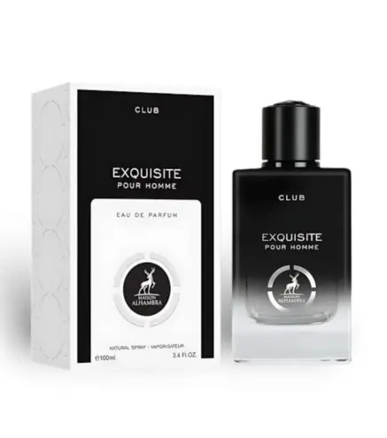 MAISON ALHAMBRA CLUB EXQUISITE POUR HOMME EAU DE PARFUM 100ML VAPORIZADOR