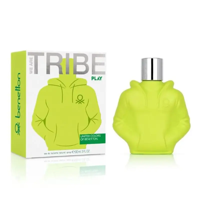 BENETTON WE ARE TRIBE PLAY EAU DE TOILETTE NATURAO 90ML VAPORIZADOR BENETTON WE ARE TRIBE PLAY EAU DE TOILETTE NATURAO 90ML VAPORIZADOR