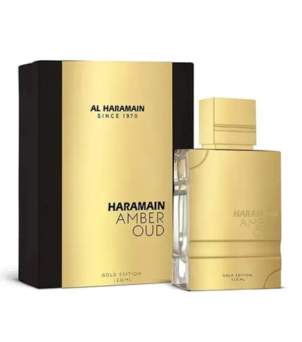 AL HARAMAIN AMBER OUD EAU DE PARFUM GOLD EDITION 120ML
