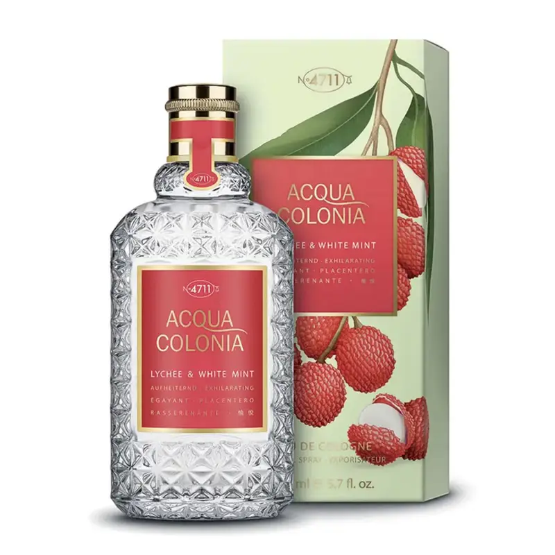 4711 LYCHEE & WHITE MINT EAU DE COLOGNE 100ML VAPORIZADOR 4711 LYCHEE & WHITE MINT EAU DE COLOGNE 100ML VAPORIZADOR
