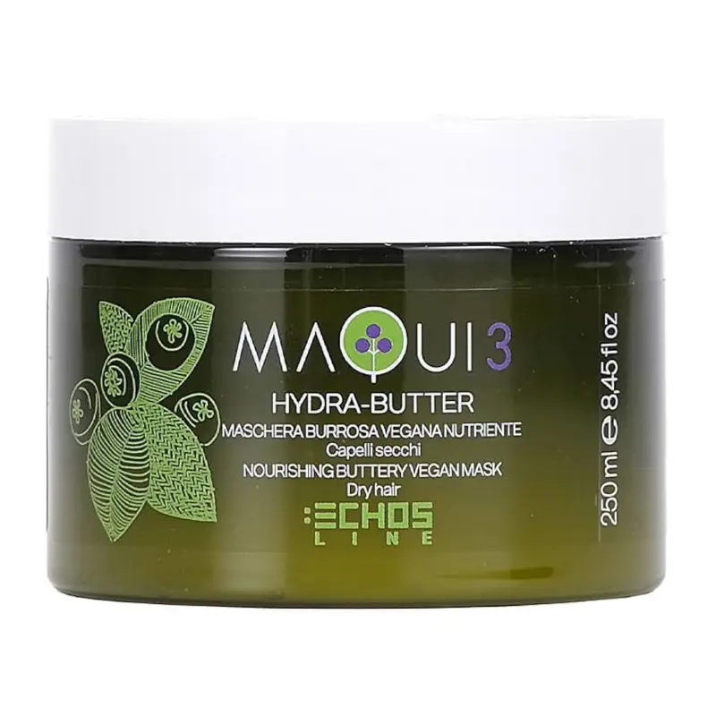 ECHOSLINE MAOUI 3 HYDRA-BUTTER VEGAN MASCARILLA CABELLO GRASO 250ML