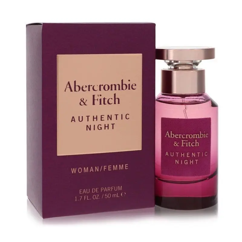 ABERCROMBIE FITCH AUTHENTIC NIGHT EAU DE PARFUM WOMAN 50ML VAPORIZADOR