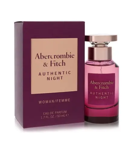 ABERCROMBIE FITCH AUTHENTIC NIGHT EAU DE PARFUM WOMAN 50ML VAPORIZADOR