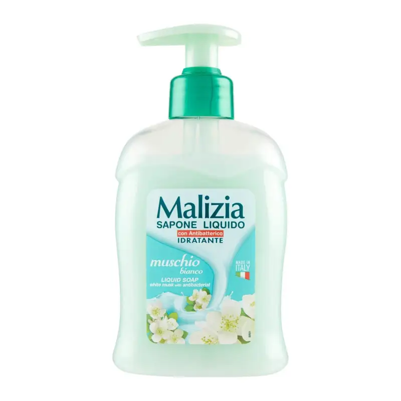 MALIZIA BLANCO JABON LIQUIDO ANTI-BACTERIANO 300ML MALIZIA BLANCO JABON LIQUIDO ANTI-BACTERIANO 300ML